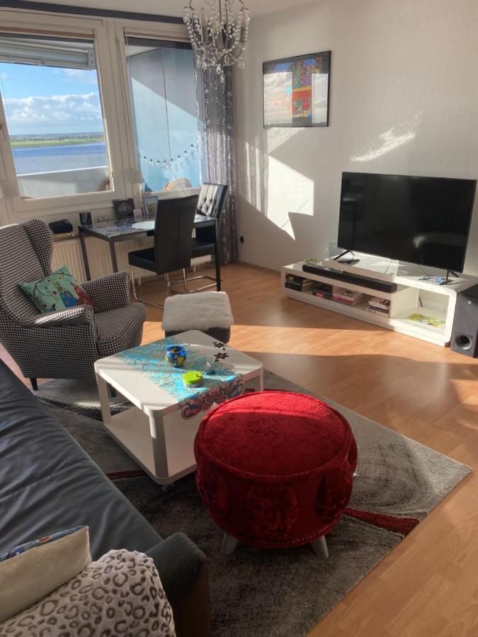 Ferienwohnung Weserblick Hundertwasser Bremerhaven Dış mekan fotoğraf